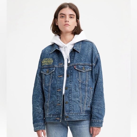Star Wars Denim Trucker Jacket for Women by Levi's - Picture 5 of 13